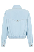 Load image into Gallery viewer, Cropped denim jacket
