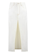 Load image into Gallery viewer, Riders cotton midi skirt
