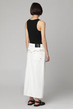 Load image into Gallery viewer, Riders cotton midi skirt
