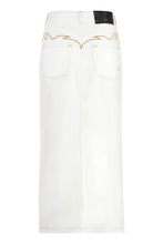 Load image into Gallery viewer, Riders cotton midi skirt
