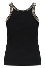 Load image into Gallery viewer, Top sleeveless with rhinestones
