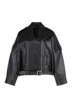 Load image into Gallery viewer, Confine leather biker jacket
