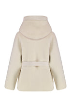 Load image into Gallery viewer, faux fur peacoat
