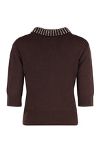 Load image into Gallery viewer, Emilia Ribbed knit polo shirt
