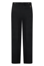 Load image into Gallery viewer, Trousers with pleats in wool blend
