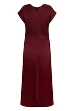Load image into Gallery viewer, Midi dress Aria with draping
