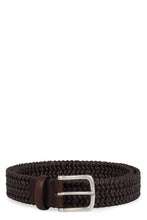 Load image into Gallery viewer, Brown leather belt
