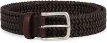 Load image into Gallery viewer, Brown leather belt
