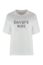 Load image into Gallery viewer, Cotton crew-neck T-shirt

