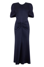Load image into Gallery viewer, Bela satin midi dress

