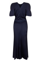 Load image into Gallery viewer, Bela satin midi dress
