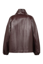 Load image into Gallery viewer, Bomber leather jacket

