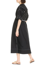 Load image into Gallery viewer, Sailor cotton long dress
