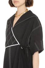 Load image into Gallery viewer, Sailor cotton long dress
