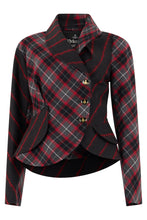 Load image into Gallery viewer, Tartan wool jacket
