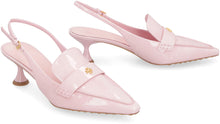 Load image into Gallery viewer, Delicate leather pointy-toe slingbacks
