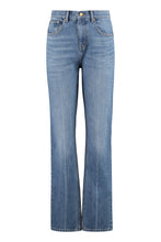 Load image into Gallery viewer, 5-pocket straight-leg jeans
