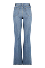 Load image into Gallery viewer, 5-pocket straight-leg jeans
