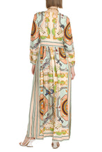 Load image into Gallery viewer, Printed silk maxi dress

