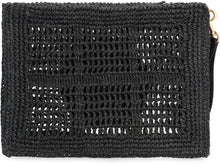 Load image into Gallery viewer, Ella logo print flat pouch
