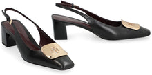 Load image into Gallery viewer, Georgia leather slingback pumps
