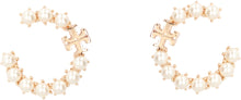 Load image into Gallery viewer, Kira Pearl Loop earrings
