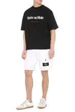 Load image into Gallery viewer, Mute embroidered cotton T-shirt
