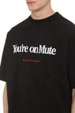 Load image into Gallery viewer, Mute embroidered cotton T-shirt
