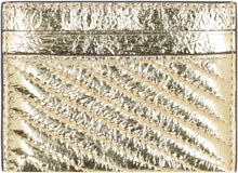 Load image into Gallery viewer, Kira metallic leather card holder
