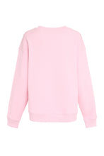 Load image into Gallery viewer, Cotton crew-neck sweatshirt with logo

