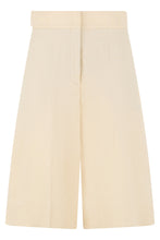 Load image into Gallery viewer, High-waisted linen shorts
