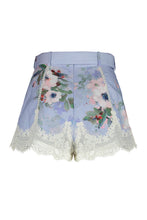 Load image into Gallery viewer, Everley Printed linen shorts
