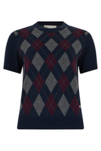 Load image into Gallery viewer, Sweater with diamonds and short sleeves
