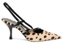 Load image into Gallery viewer, Leather slingback décolleté
