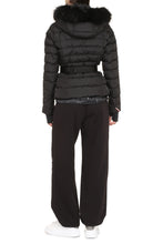 Load image into Gallery viewer, Beverley fur hood down jacket
