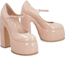 Load image into Gallery viewer, Patent leather mary-jane pumps
