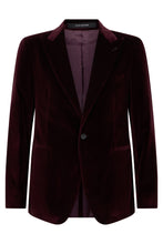 Load image into Gallery viewer, Single-breasted cotton velvet jacket
