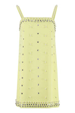 Load image into Gallery viewer, Fornio embroidered mini dress
