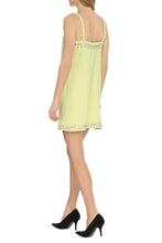 Load image into Gallery viewer, Fornio embroidered mini dress
