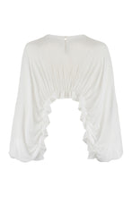 Load image into Gallery viewer, Carambola ruffled viscose top
