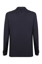 Load image into Gallery viewer, Double-breasted virgin wool jacket
