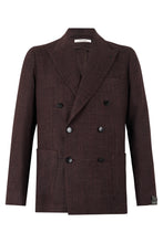 Load image into Gallery viewer, Double-breasted blazer with lance lapel
