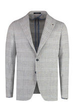 Load image into Gallery viewer, Cotton blend single-breast jacket
