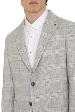 Load image into Gallery viewer, Cotton blend single-breast jacket
