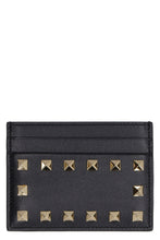Load image into Gallery viewer, Valentino Garavani - Rockstud leather card holder

