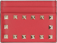 Load image into Gallery viewer, Valentino Garavani - Rockstud leather card holder
