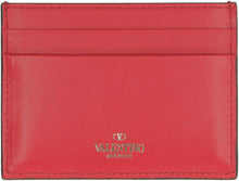 Load image into Gallery viewer, Valentino Garavani - Rockstud leather card holder

