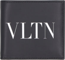 Load image into Gallery viewer, Valentino Garavani - VLTN leather flap-over wallet
