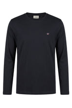 Load image into Gallery viewer, Long sleeve T-shirt with embroidered logo
