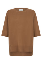 Load image into Gallery viewer, Short sleeve cashmere sweater
